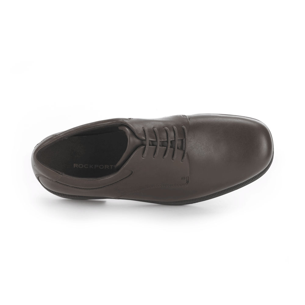 Oxfords Rockport Hombre Mexico - Margin Marrom Oscuro - EQMFO2951